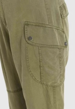 Khujo JOSLIN Pantalon Cargo Khaki Gewaschen Femme 21 Khujo JOSLIN Pantalon Cargo Khaki Gewaschen Femme -khujo Soldes 84cbcf96510b42a7abcb5b5c3203f5ea