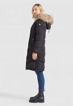 Khujo Femme LUBECK LONG4 Veste D'hiver Schwarz -khujo Soldes 84e194c3d2a9440abf0b54fede1fa10f