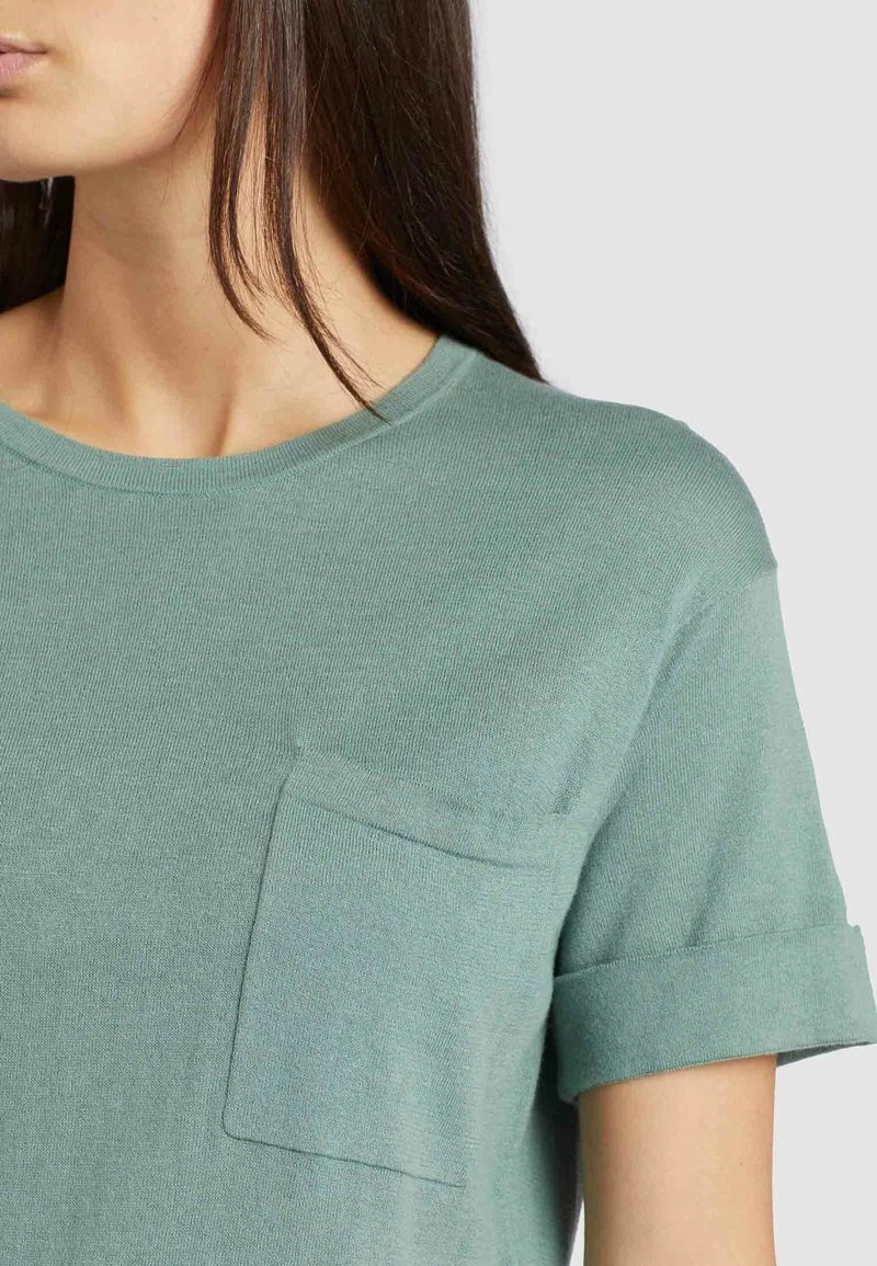 Khujo ALLMUT T Shirt Basique Mint Femme 8 Khujo ALLMUT T Shirt Basique Mint Femme – Image 6