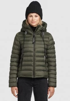 Khujo LOVINA2 SHINE Veste Mi Saison Dunkeloliv Femme