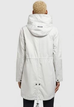 Khujo DAYES Parka Hellgrau Femme -khujo Soldes 86b6f6e0255046a89b1c6a774ee37c6e