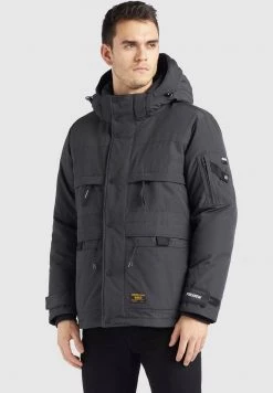 Khujo Homme BOYNTON Veste D'hiver Dunkelgrau