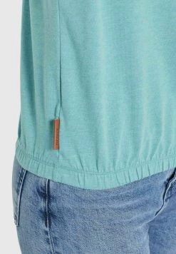 Khujo MARIKA T Shirt Imprimé Aqua Meliert Femme -khujo Soldes 88e996b8e1464e06bb7830373f7ecb39