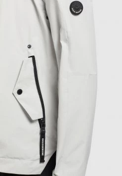 Khujo KAYA Blouson Hellgrau Femme -khujo Soldes 88efa93f7f004c25848cc61c4f198cda