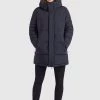 Khujo Femme WEROLA Veste D'hiver Dunkelblau -khujo Soldes 8a66645fca3049dcb7864349f3f366a3