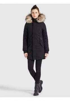 Khujo TAIPA Veste D'hiver Schwarz Femme