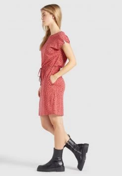 Khujo SAMMY Robe Fourreau Rosa Schwarz Gemustert Femme 18 Khujo SAMMY Robe Fourreau Rosa Schwarz Gemustert Femme -khujo Soldes 8c307a968b1048c4a671b8f13ae69eec