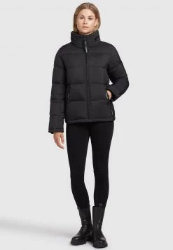 Khujo Femme BLONDIE Veste D'hiver Schwarz