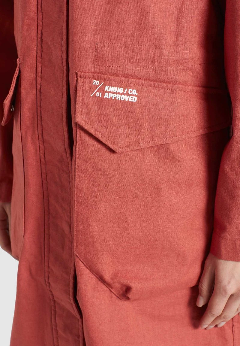 Khujo Femme TIKVA Parka Red 10 Khujo Femme TIKVA Parka Red – Image 8