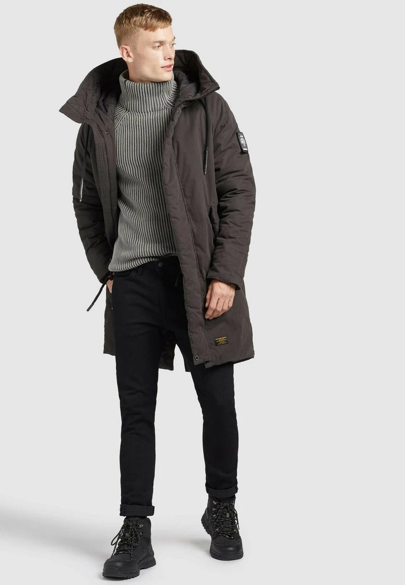 Khujo Homme HOLDER Veste D'hiver Dunkelgrau 8 Khujo Homme HOLDER Veste D'hiver Dunkelgrau – Image 6