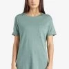 Khujo ALLMUT T Shirt Basique Mint Femme -khujo Soldes 926e5156cf3249b685b16a353d136199