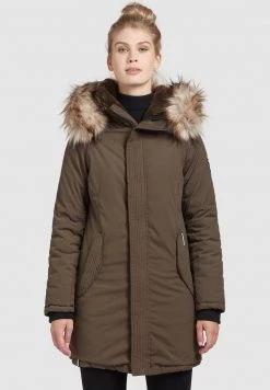 Khujo TAIPA Veste D'hiver Khaki Femme