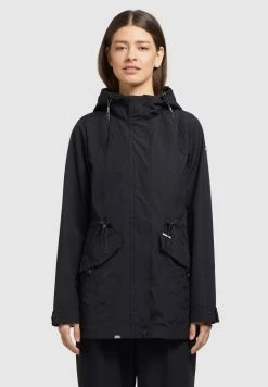 Khujo FELINA Veste Imperméable Schwarz Femme