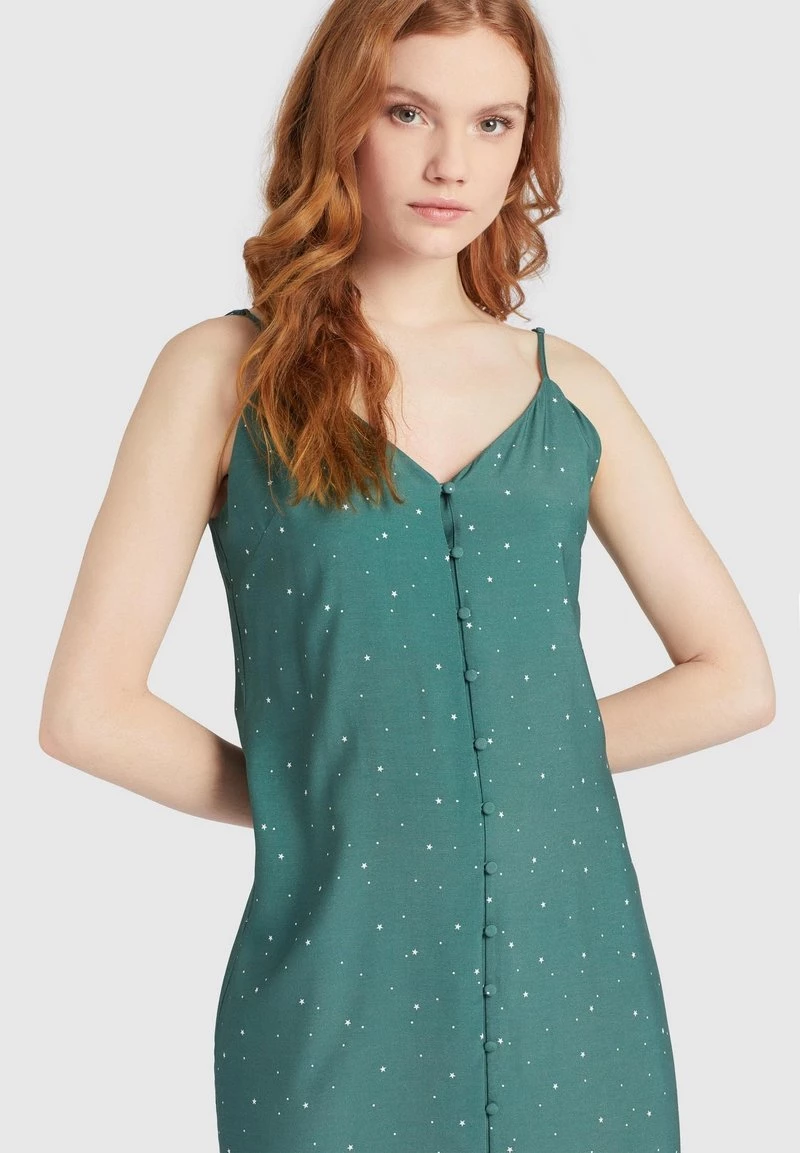 Khujo VALERIYA Robe De Jour Green Femme 8 Khujo VALERIYA Robe De Jour Green Femme – Image 6
