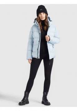 Khujo Femme GERDA MATT Veste D'hiver Hellblau -khujo Soldes 94ee62e0a5ae454cbc810238557004d5