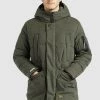 Khujo SHANCK Veste D'hiver Dunkeloliv Homme -khujo Soldes 954a00586e9f4d2d9b0bb149dbc009d9