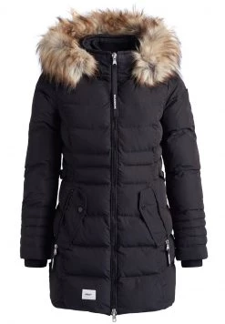 Khujo AMARAY Veste D'hiver Schwarz Femme -khujo Soldes 955bdbab90024280b469b7ea8a2354a4