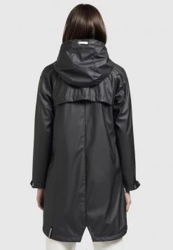 Khujo ODELIE Veste Imperméable Schwarz Femme -khujo Soldes 956807adff2749a5a9c380a229afc840