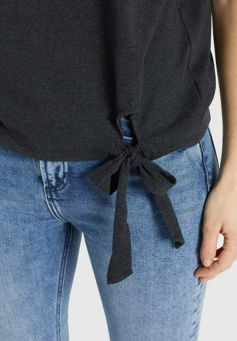 Khujo AURELIA T Shirt Imprimé Dunkelgrau Meliert Femme 9 Khujo AURELIA T Shirt Imprimé Dunkelgrau Meliert Femme – Image 7