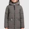 Khujo Femme BINE Veste D'hiver Graugrün -khujo Soldes 98050a1abc5f4966a1b8ec8447eadf18