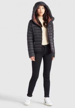 Khujo LOVINA Veste Mi Saison Schwarz Femme -khujo Soldes 98489c1506f14d5cac4916c4a4f252eb