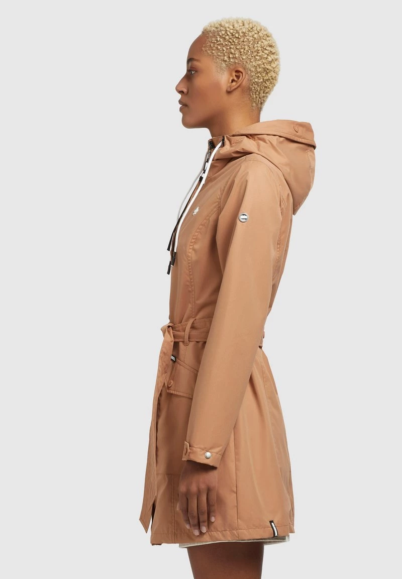 Khujo Femme LAUREN Trench Toffee 6 Khujo Femme LAUREN Trench Toffee – Image 4