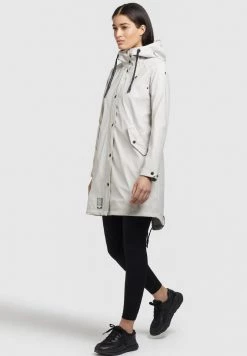 Khujo ODELIE Veste Imperméable Hellgrau Femme -khujo Soldes 993bf8b64f234e4d99b235872ef0e281