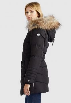 Khujo AMARAY Veste D'hiver Schwarz Femme -khujo Soldes 996c19bbaf664bf7bb82548d4462901c