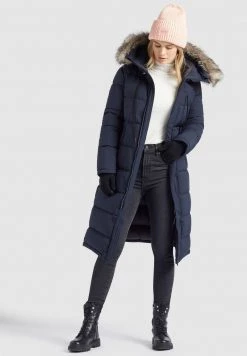 Khujo LISSANDRA Veste D'hiver Dunkelblau Femme -khujo Soldes 99a433da05894b46820daa9fcd051369