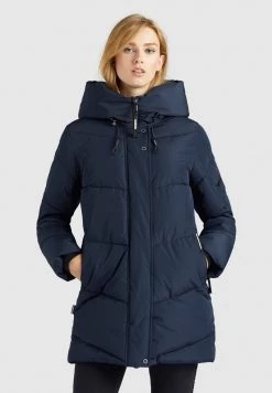 Khujo Femme JORDIS2 Veste D'hiver Dunkelblau