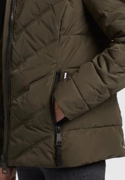 Khujo EIJA2 Veste D'hiver Dunkeloliv Femme -khujo Soldes 9be569b530af4ae9812e363ab33867e3