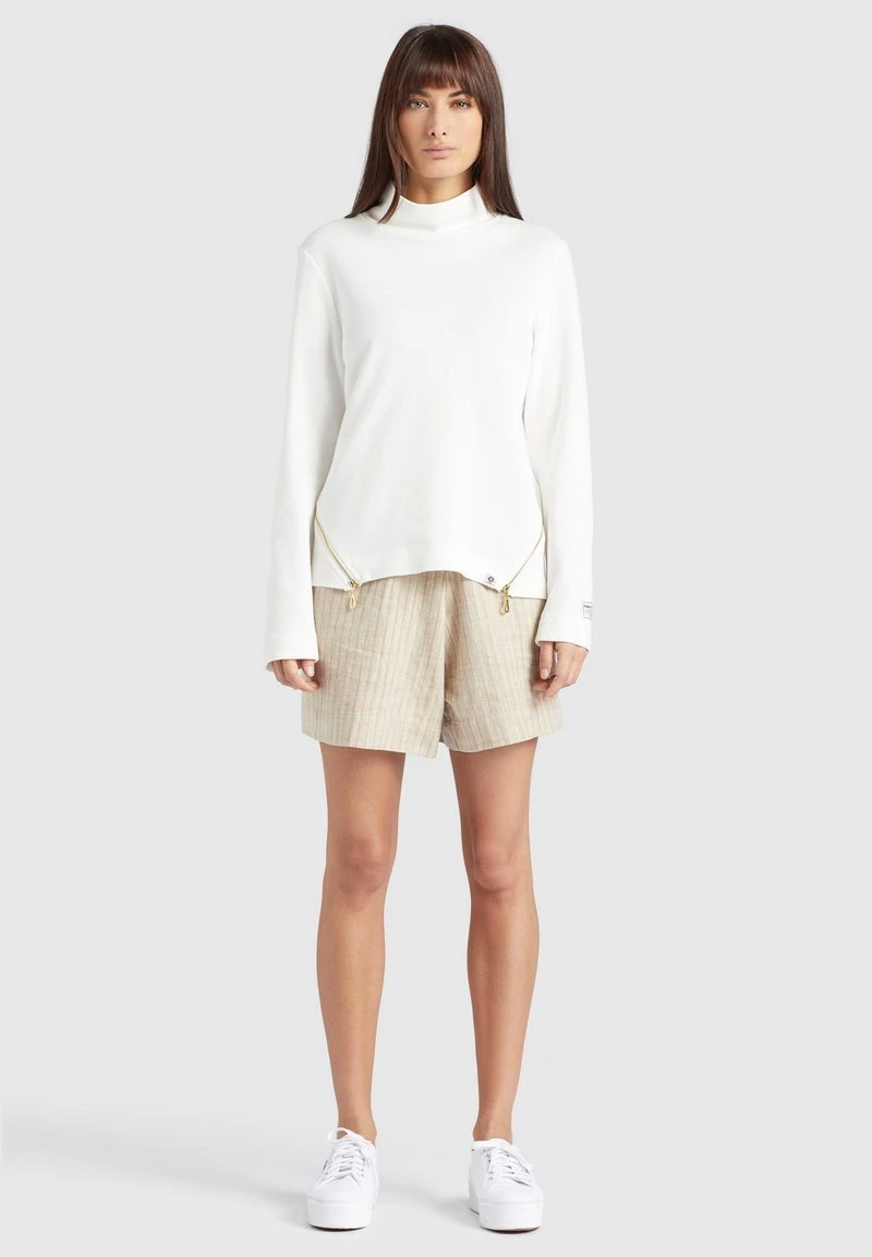 Khujo Femme MALINA Sweatshirt White 5 Khujo Femme MALINA Sweatshirt White – Image 3