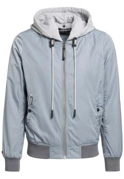 Khujo Femme PERSEE Veste Légère Grey -khujo Soldes 9c4067819d654e8c9af9b208e99c9d4e
