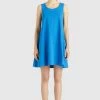 Khujo KLEID BREALYNN Robe De Jour Blau Femme