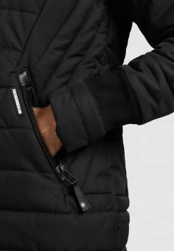 Khujo Femme SHINE2 STRUCTURED Veste D'hiver Schwarz -khujo Soldes 9ca48de0a5814360a434bbbe9553ebee