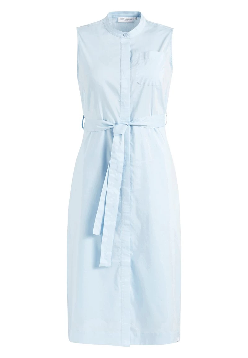 Khujo Femme THERES Robe Chemise Hellblau 10 Khujo Femme THERES Robe Chemise Hellblau – Image 8