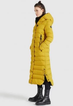 Khujo DIWANA MATT Veste D'hiver Gelb Femme -khujo Soldes 9e094a27190b40db9ce768de8d2dfa1f