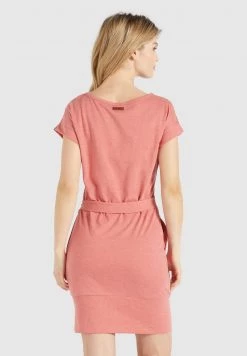 Khujo Femme RAMONA Robe En Jersey Rose Melange -khujo Soldes 9e25a1cc222a4cabac126b1646d75324