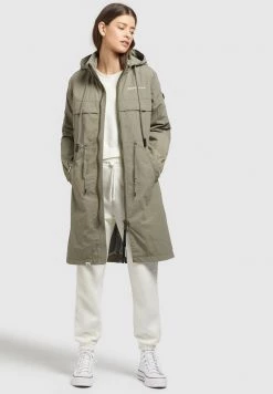 Khujo VOYA Parka Graugrün Femme -khujo Soldes 9e42bce56c2445899a85fded32c25185