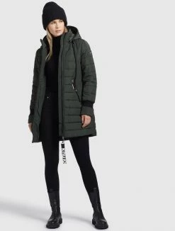 Khujo Femme SHINE2 LIGHT Veste D'hiver Dunkelgrün -khujo Soldes 9f8110ddb2864fc2a24f763ffa41259f
