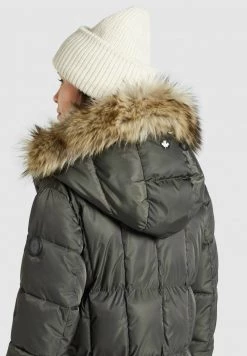 Khujo IRELIA Veste D'hiver Graugrün Femme -khujo Soldes a1df0aa862394f42bceb3580f9238632