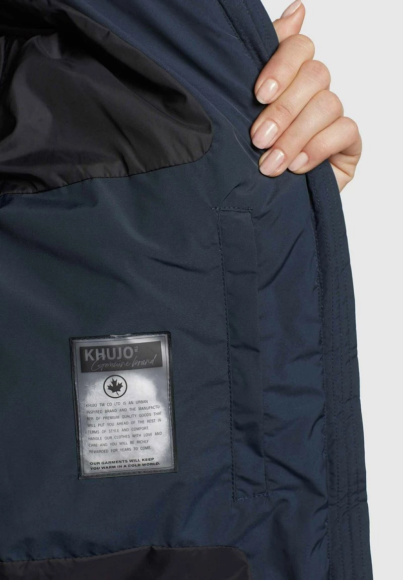 Khujo BINE Veste D'hiver Blaugrau Femme 10 Khujo BINE Veste D'hiver Blaugrau Femme – Image 8