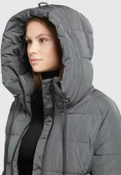Khujo LILENA Veste D'hiver Grau Femme -khujo Soldes a313a0eeef3146b8832f8806abb69f1c