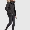 Khujo WINSEN Veste D'hiver Schwarz Femme -khujo Soldes a4eee14c45064ec4919b163c049e997f