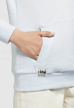 Khujo Femme RHABEA Sweat à Capuche Hellblau -khujo Soldes a5b527c6faee4835a0e38e207e5b07e5
