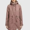 Khujo Femme NANDA3 Parka Mauve