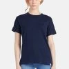 Khujo ALLMUT T Shirt Basique Dark Blue Femme