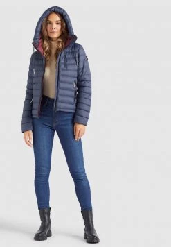 Khujo Femme LOVINA Veste Mi Saison Dunkelblau
