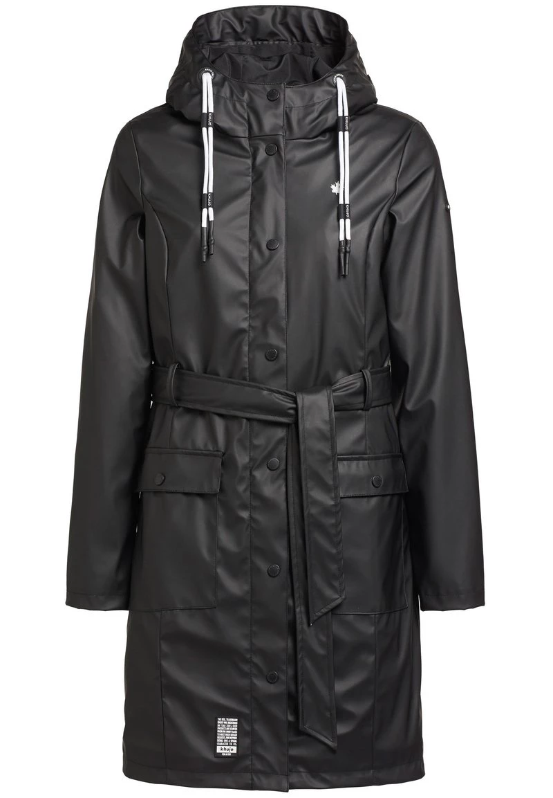 Khujo GLENNA Veste Imperméable Schwarz Femme 10 Khujo GLENNA Veste Imperméable Schwarz Femme – Image 8