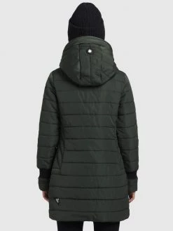Khujo Femme SHINE2 LIGHT Veste D'hiver Dunkelgrün -khujo Soldes a8f6a8a8f70c4630a7bf932e54020c63